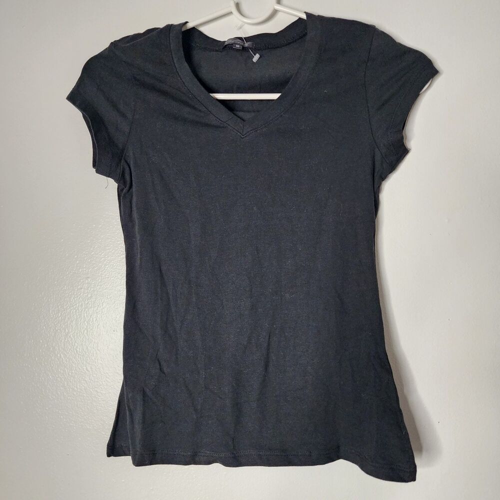 T-shirt by Splash One Size M Sleev V-Neck Stretch Seamless T-Shirt Top